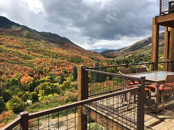 West view from east deck - main level