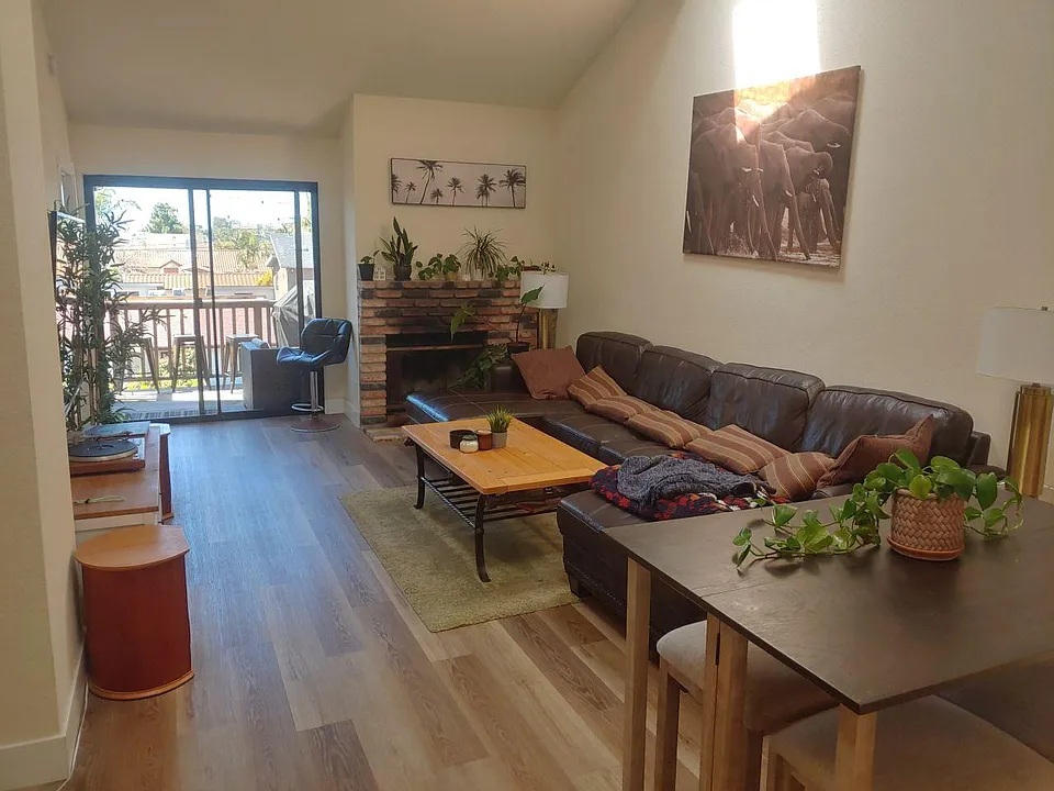 View of living/dining area