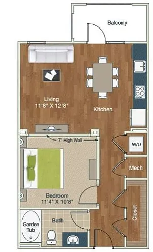 Floor plan S1-B