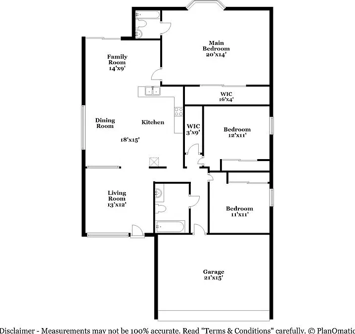 3 bed, 2.0 bath, 1315 sqft, $1,635 — Photo 2