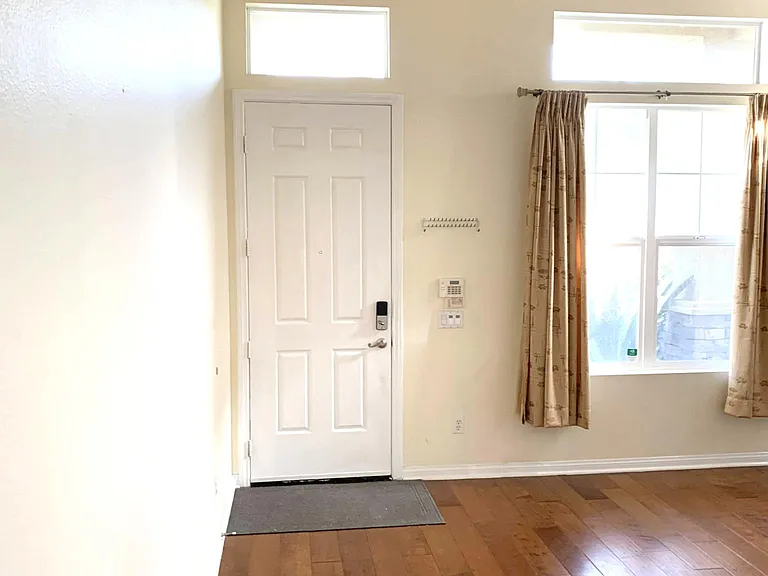 Living Room. As you enter the house, looking back