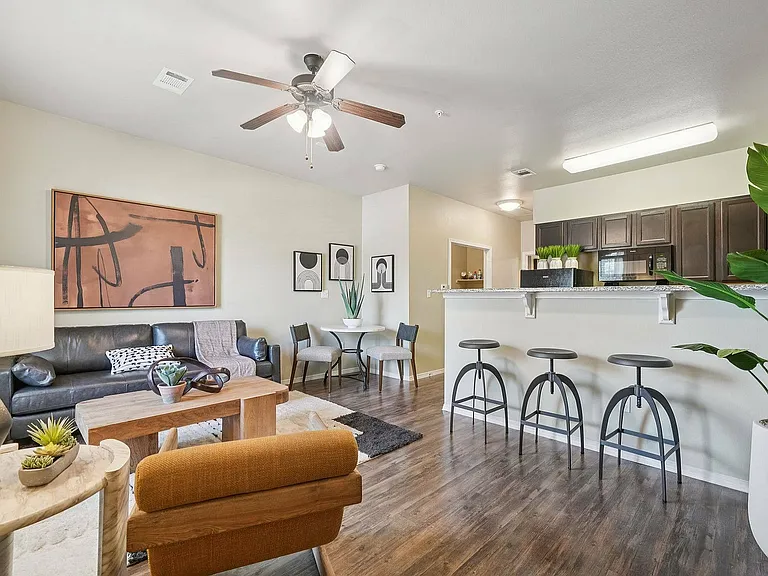 Enjoy contemporary design and open-concept living at Arroyo Seco Villas in San Antonio.