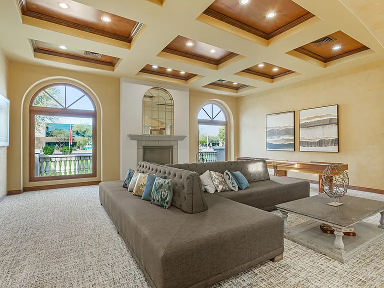 Relax in our elegant clubhouse