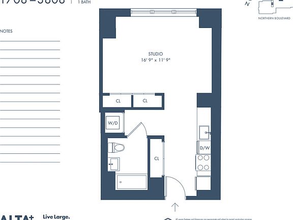 2nd image of 29-22 Northern Blvd #2408