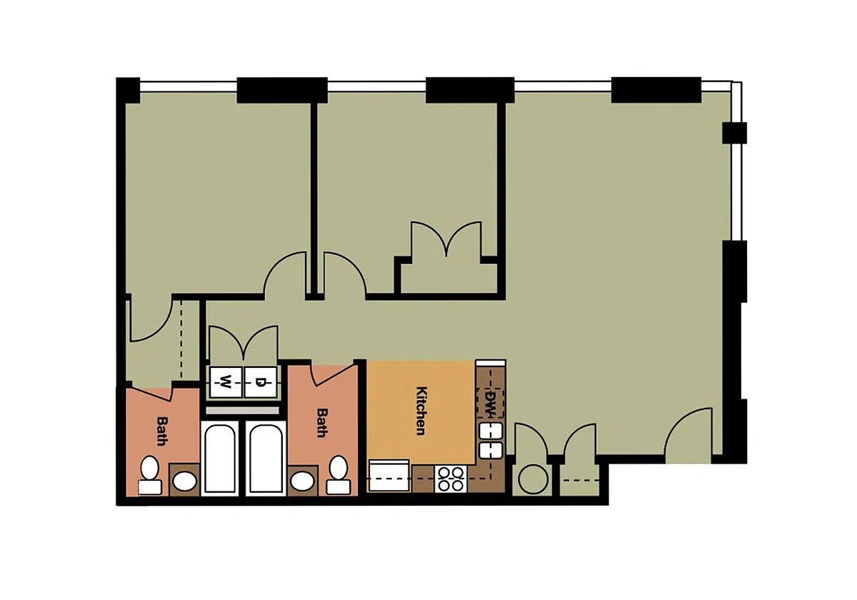 Floor plan Gervais