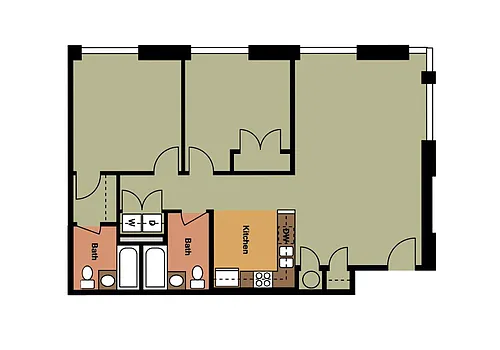 Floor plan Gervais