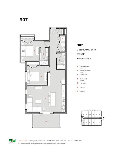 Floor plan 402