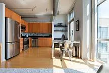 kitchen view from living room