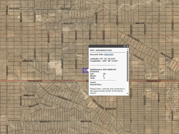32nd U5 B3 L26 St SW #5, Rio Rancho, NM 87124