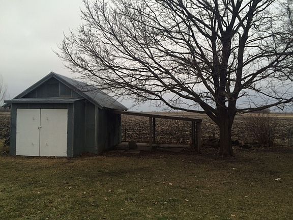 Outside shed