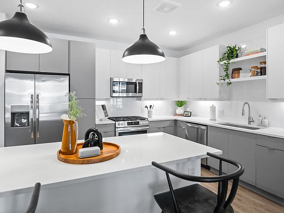 Kitchen with Stainless Steel Appliances