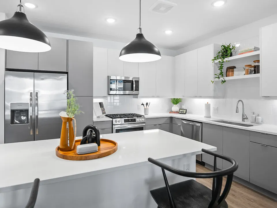 Kitchen with Stainless Steel Appliances