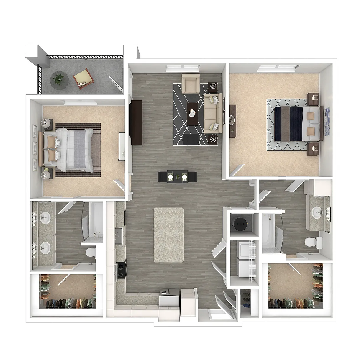 Floor plan Raveneli