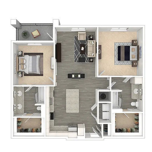 Floor plan Raveneli