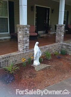 Front flower bed