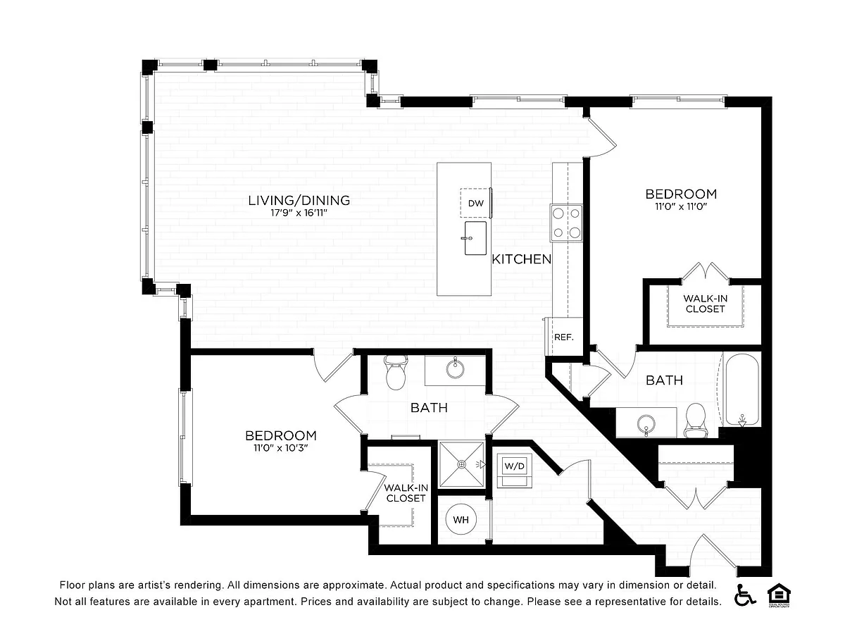 Floor plan 2B1