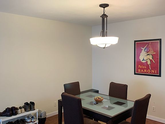 Living room with hardwood floor