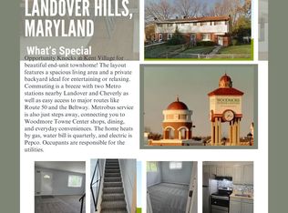 (Undisclosed Address), Landover, MD 20785