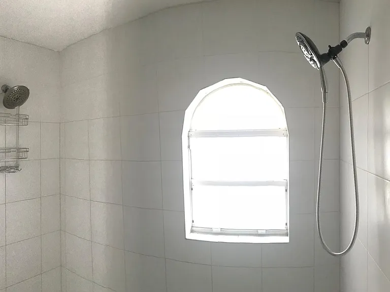 Master shower
