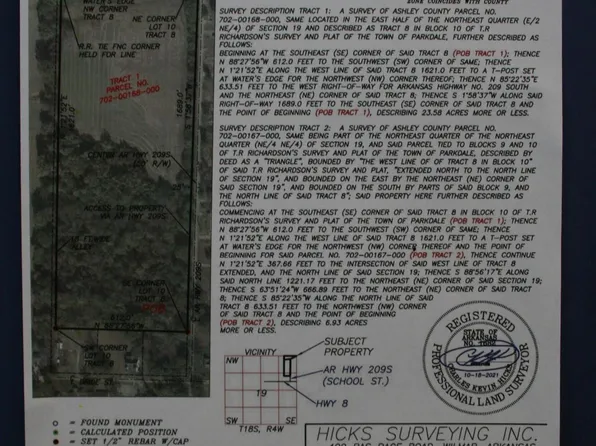 Ashley 209 S, Parkdale, AR 71661