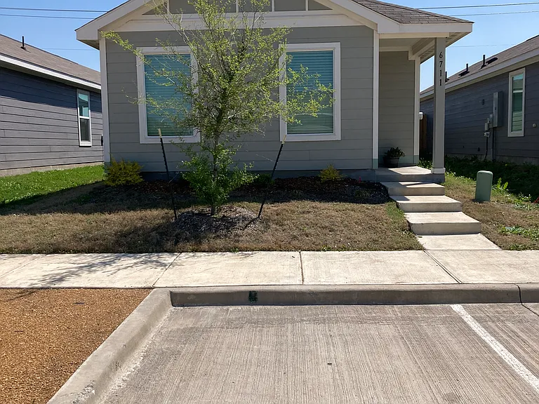 Your parking in front of house
