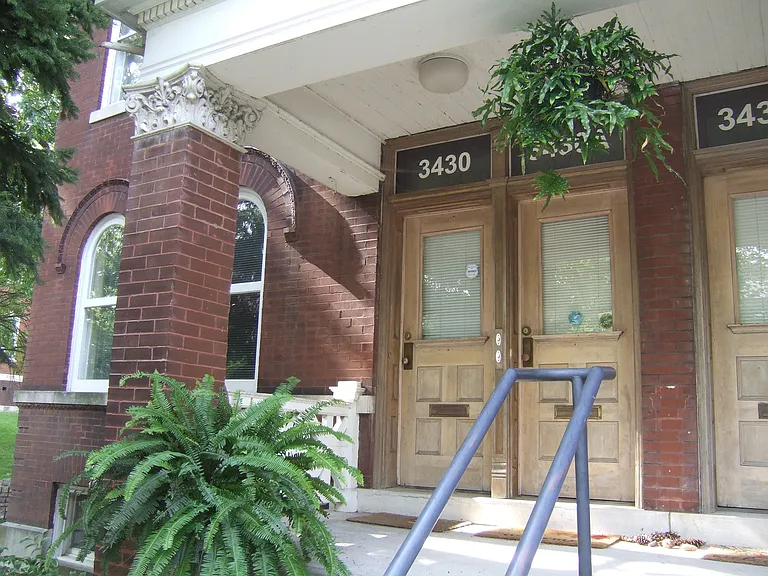 Front door to apartment