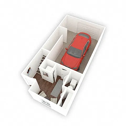 Floor plan Oxford Large Townhome