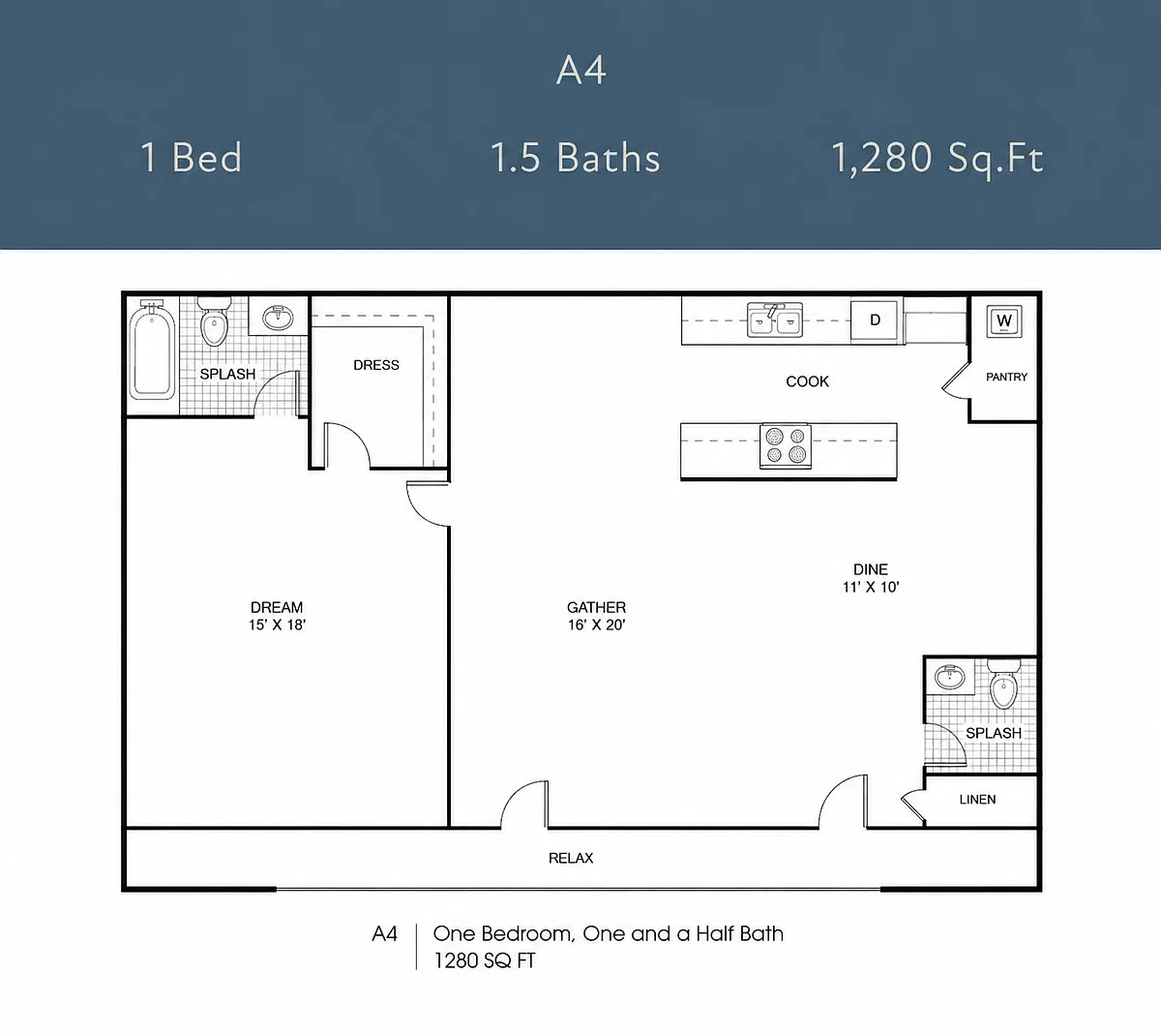 Floor plan A4