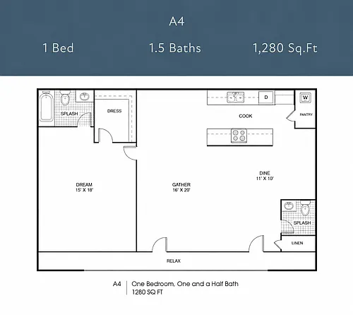 Floor plan A4