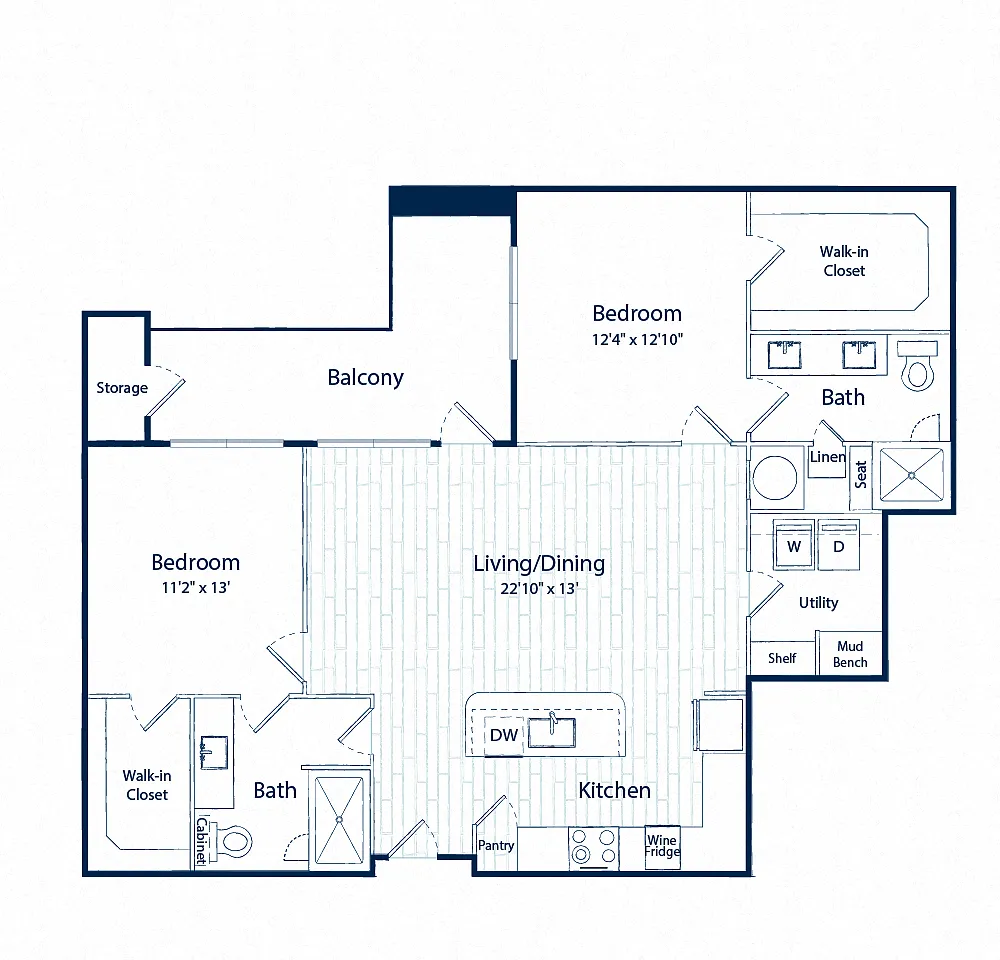 Floor plan B2