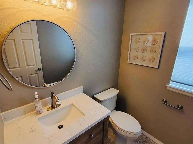 Main floor bathroom
