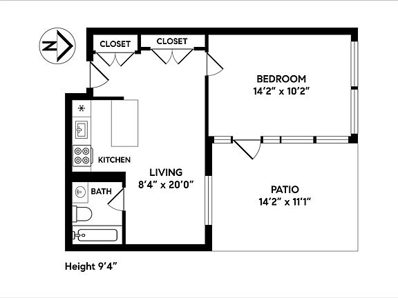 2nd image of 315 E 14th St #5B