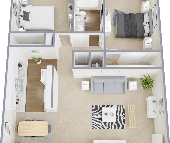 Plan C Floorplan Diagram
