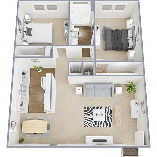 Floor plan Plan C