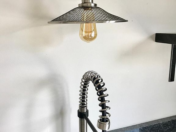 Kitchen Lighting & Faucet