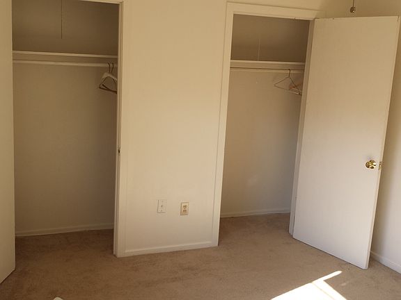 2 Closets in Bedroom