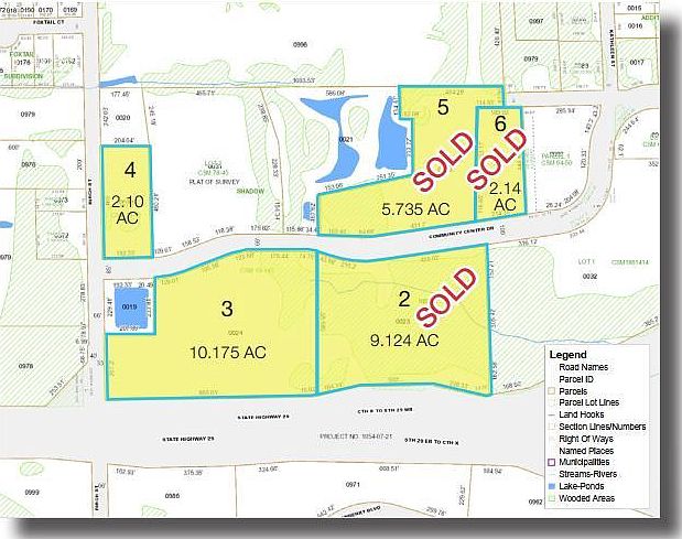 2nd image of 000 COMMUNITY CENTER DRIVE Parcel #3