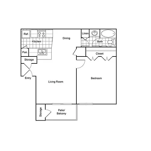 Floor plan A1- 678