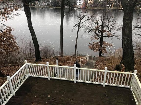 View from master bedroom porch