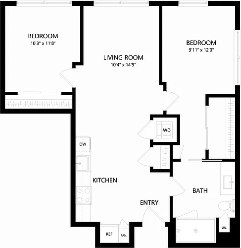 Floor plan B9