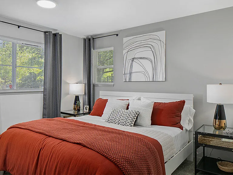 Main bedrooms with plentiful natural light