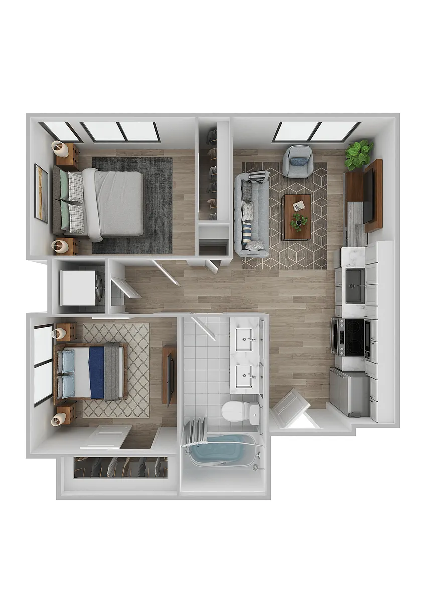 Floor plan B3
