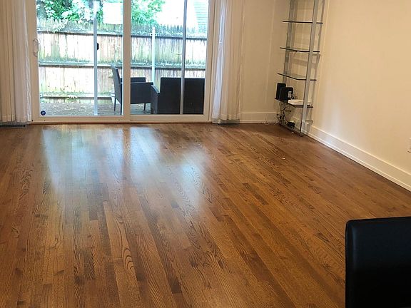 Photo of living from kitchen. Large open floor plan.