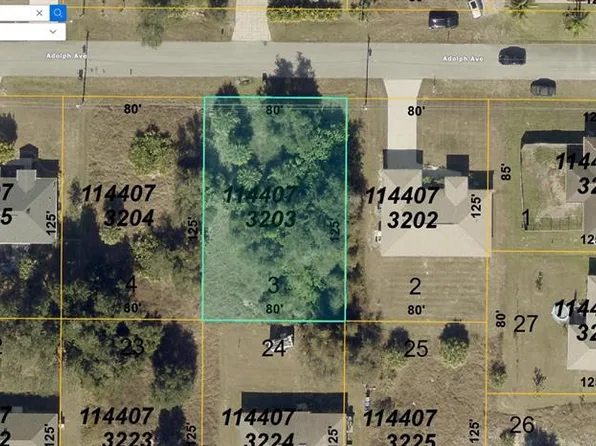 Adolph Ave Lot 3, North Pt, FL 34288