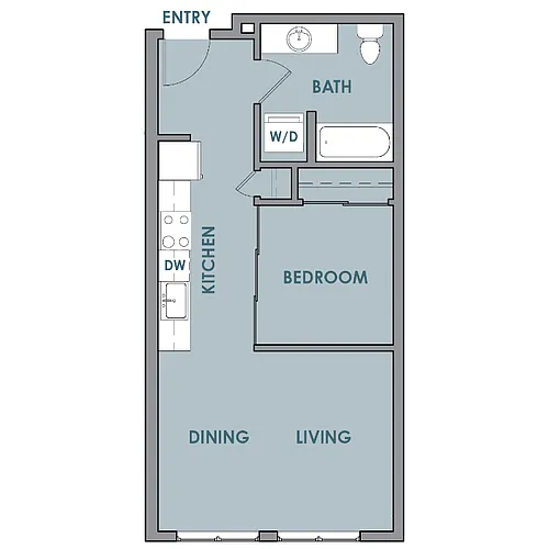 Floor plan Studio C