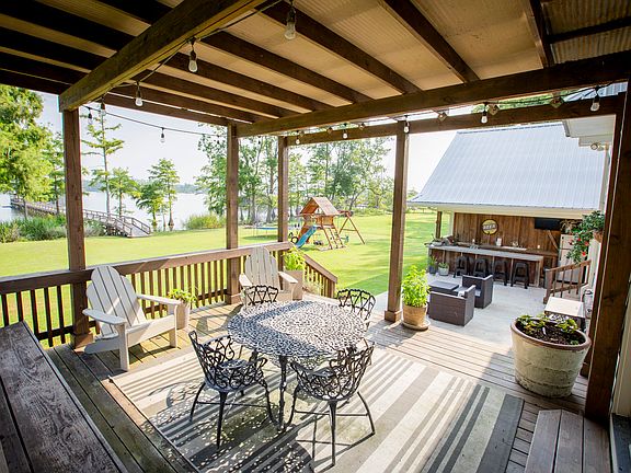 Back deck and patio
