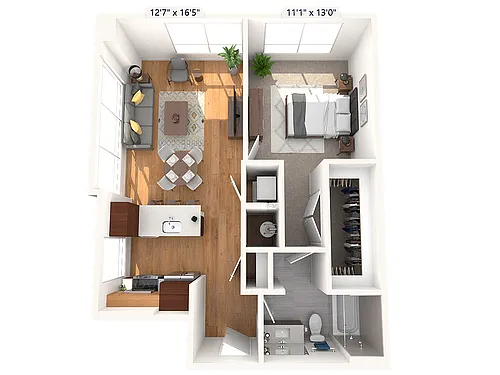 Floor plan A14