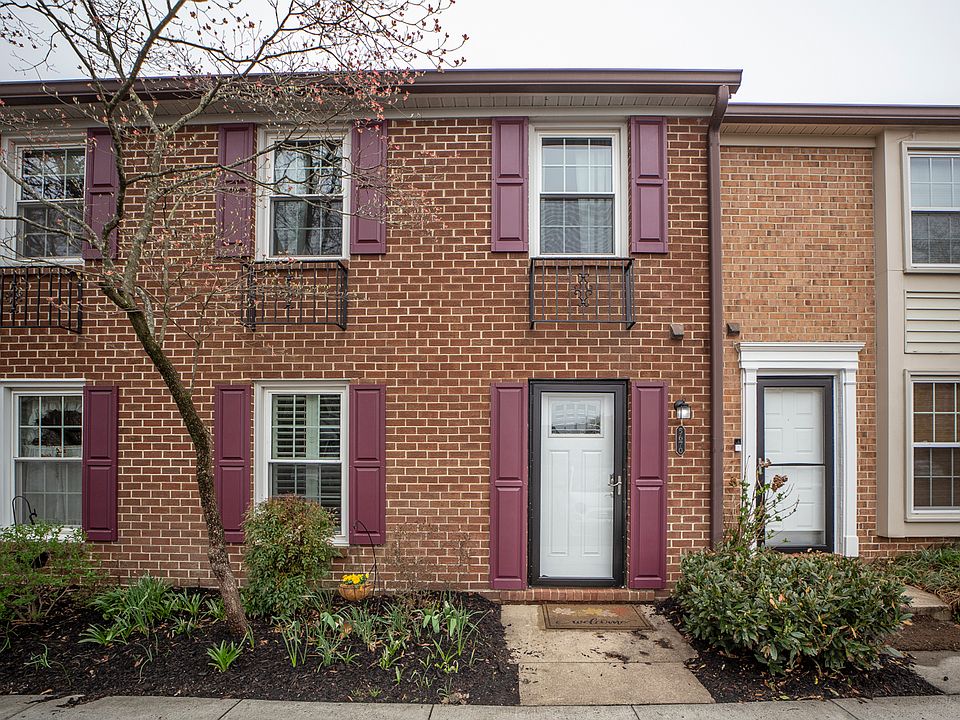 Brick front townhome