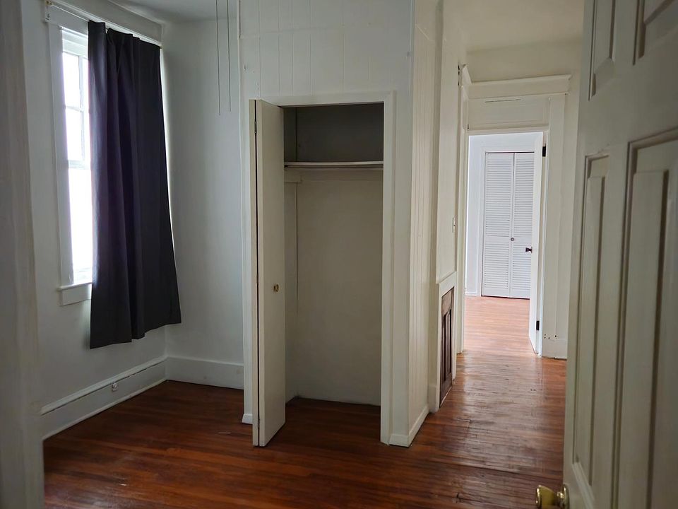 Bedroom #1 with closet and new fan
