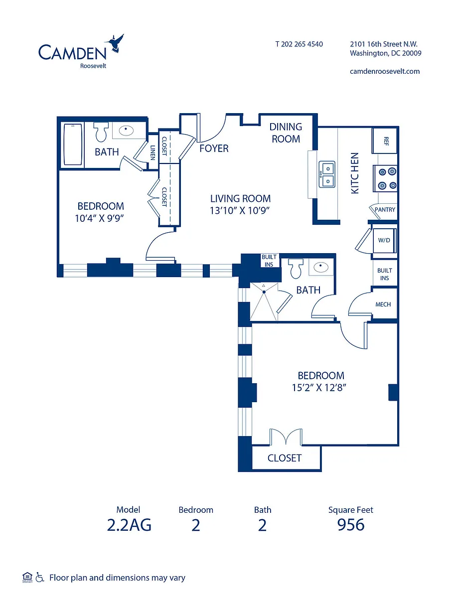 Floor plan 2.2AG